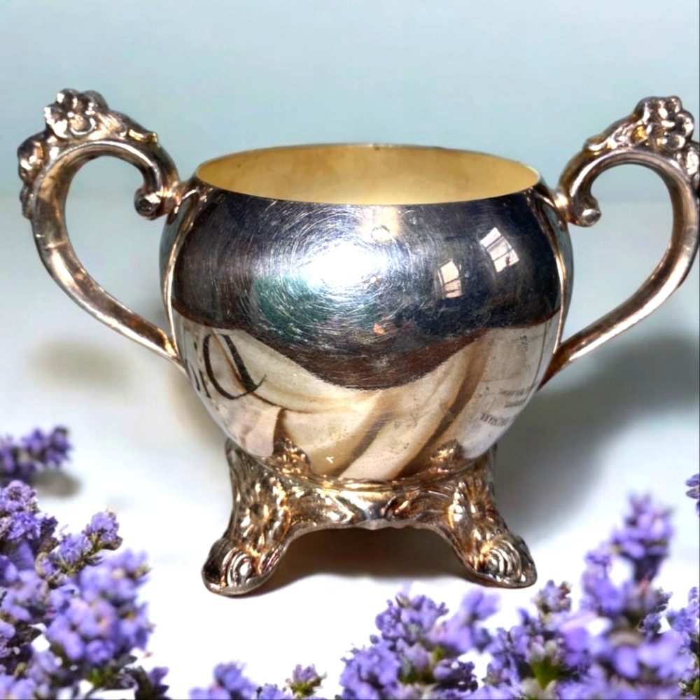 Circa 1939, Electroplating, Madrid, Meneses Orfebres (Meneses Goldsmiths) Vintag